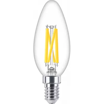 Philips Filament Candle Clear 60W B35 E14, 5,9 W, 60 W, E14, 806 lm, 15000 h, Warm glow