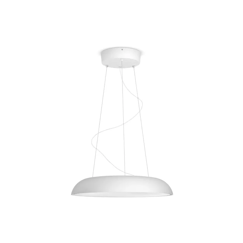Smart Hängelampe Philips Hue White Ambience Amaze – Bluetooth, 24 V, 434 × 77 mm, weiß