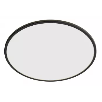 Deckenleuchte Philips Superslim 15W LED, 4000K, IP54, 250×250 mm, Schwarz/Weiß