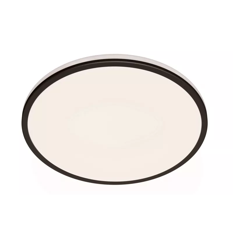 Deckenleuchte Philips Functional Ozziet 18 W LED, rund, schwarz, fest verbaute Leuchtmittel, 220–240 V