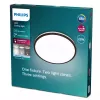 Deckenleuchte Signify Philips Functional Ozziet, LED 22 W, rund 400 mm, schwarz, nicht wechselbare Leuchtmittel
