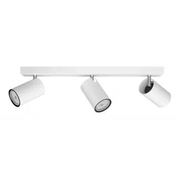 Philips Kosipo Decken-/Wandstrahler 3x, Aufbauleuchte, GU10, 3 Leuchtmittel, LED, 220-240 V, Weiß