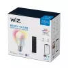 WiZ Bulb 8W (Eq.60W) A60 E27 x1 + Fernbedienung, Intelligente Lampe, Wi-Fi/Bluetooth, Weiß, Wi-Fi 4 (802.11n), 802.11b, 802.11g, LED, E27