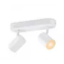 WiZ IMAGEO 2-fach verstellbarer Spot, Intelligente Deckenleuchte, Wi-Fi/Bluetooth, Weiß, Wi-Fi 4 (802.11n), 802.11b, 802.11g, LED, Metall