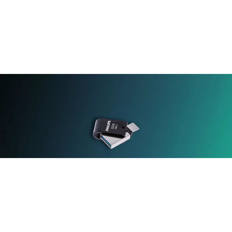 Philips FM32DC152B/00 USB-Stick 32 GB USB Type-C 3.2 Gen 1 (3.1 Gen 1) Schwarz