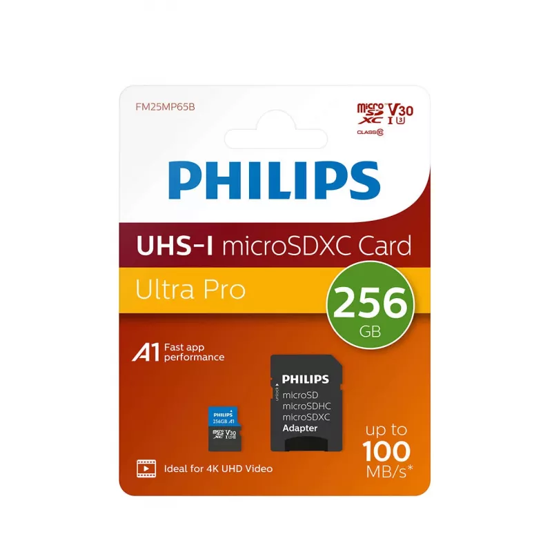 Philips FM25MP65B/00 Speicherkarte 256 GB MicroSDXC UHS-I Class 3