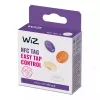 WiZ NFC Tag 4 Stück, Kabellos, NFC, Weiß, IP20, Kunststoff, Nicht erforderlich
