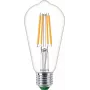 Philips Filament Birne Klar 60 W ST64 E27, 4 W, 60 W, E27, 840 lm, 50000 h, Warmweiß