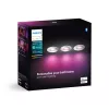 Philips Hue White and Colour Ambience Dreierpack Xamento Einbaustrahler