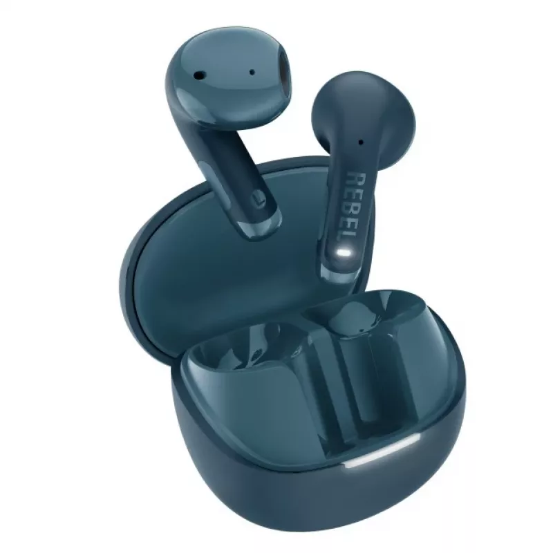 Hama Twins Core 2 Headset True Wireless Stereo (TWS) In-Ear-Kopfhörer Anrufe/Musik USB Type-C Bluetooth Blau