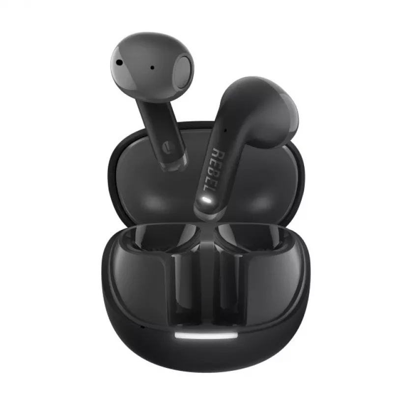 Hama Twins Core 2 Headset True Wireless Stereo (TWS) In-Ear-Kopfhörer Anrufe/Musik USB Typ-C Bluetooth Dunkelgrau