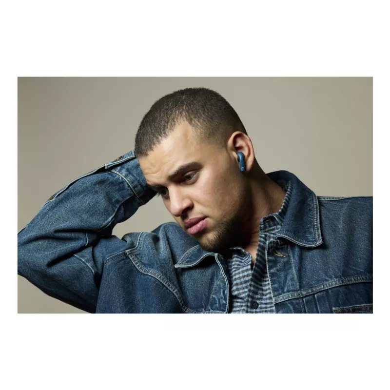 Hama Twins Fuse 2 Headset True Wireless Stereo (TWS) In-Ear Anrufe/Musik USB Type-C Bluetooth Blau