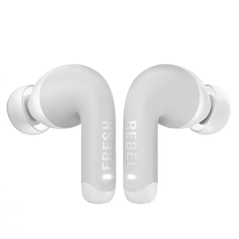 Hama Twins Fuse 2 Headset True Wireless Stereo (TWS) In-Ear-Kopfhörer Anrufe/Musik USB Type-C Bluetooth Hellgrau
