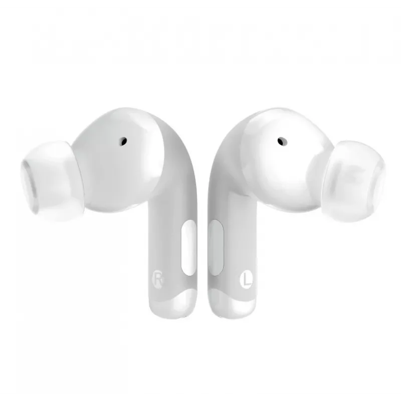 Hama Twins Fuse 2 Headset True Wireless Stereo (TWS) In-Ear-Kopfhörer Anrufe/Musik USB Type-C Bluetooth Hellgrau