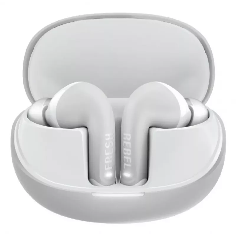 Hama Twins Fuse 2 Headset True Wireless Stereo (TWS) In-Ear-Kopfhörer Anrufe/Musik USB Type-C Bluetooth Hellgrau