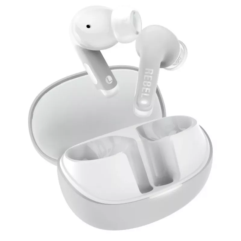 Hama Twins Fuse 2 Headset True Wireless Stereo (TWS) In-Ear-Kopfhörer Anrufe/Musik USB Type-C Bluetooth Hellgrau