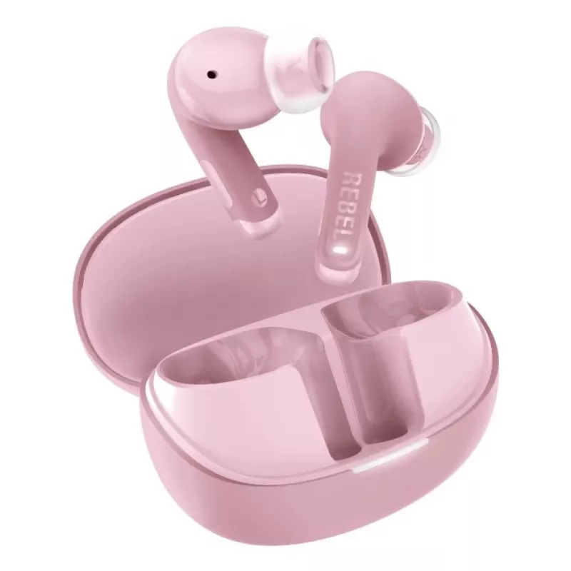 Hama Twins Fuse 2 Headset True Wireless Stereo (TWS) In-Ear-Kopfhörer Anrufe/Musik USB Type-C Bluetooth Pink