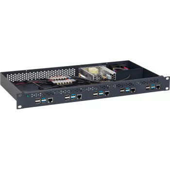 Rackmount.IT RM-PI-T1 Montageset Schwarz