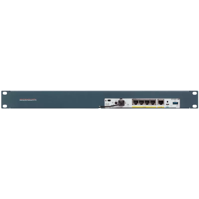 Montagehalterung Rackmount.IT RM-CI-T21 1U Blau 483mm 216mm 44mm