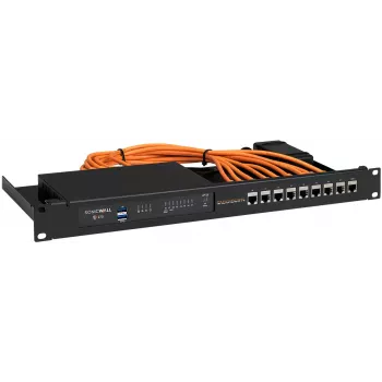 Rackmount IT Rackmount-Halterung für SonicWall TZ270W TZ370W TZ470W (Modell RM-SW-T11I) abgeschirmt