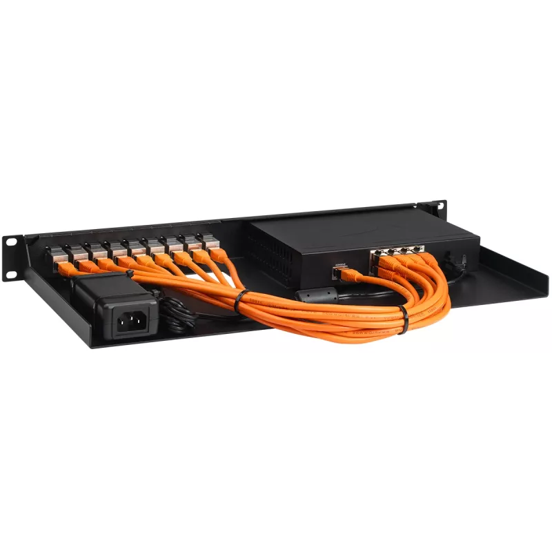 Rackmount IT Rackmount-Halterung für SonicWall TZ270W TZ370W TZ470W (Modell RM-SW-T11I) abgeschirmt