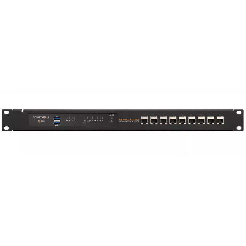 Rackmount IT Rackmount-Halterung für SonicWall TZ270W TZ370W TZ470W (Modell RM-SW-T11I) abgeschirmt