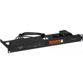 1U Rackmount Kit für SonicWall TZ80 von rackmount it RM-SW-T14 — 1U Montageset für SonicWall TZ80 Appliance
