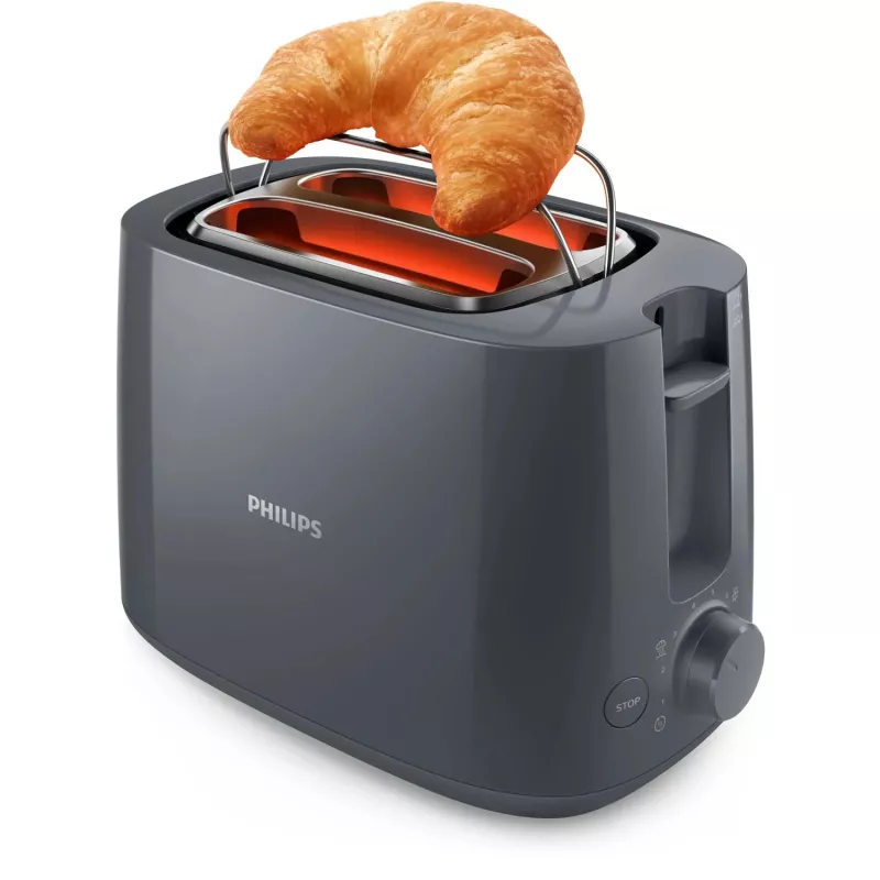 Philips Daily Collection HD2581/10 Toaster 8 2 Scheibe(n) 900 W Grau