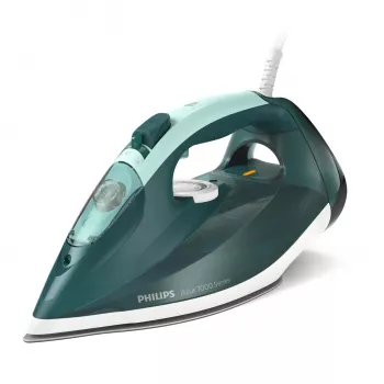 Philips 7000er Serie DST7031/70 Bügeleisen Dampfbügeleisen SteamGlide Plus-Bügelsohle 2800 W Grün, Mintfarbe