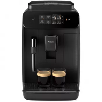 Espressomaschine Philips 800 Serie EP0820/00 — Vollautomat, 1,8-L-Tank, integriertes Keramikmahlwerk 275 g, 15 bar, schwarz