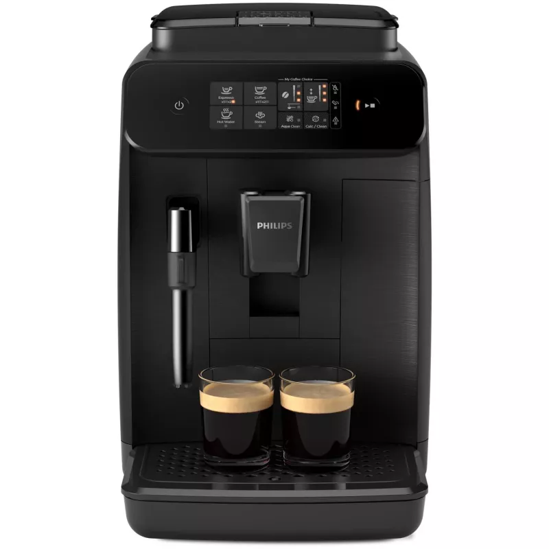 Espressomaschine Philips 800 Serie EP0820/00 — Vollautomat, 1,8-L-Tank, integriertes Keramikmahlwerk 275 g, 15 bar, schwarz