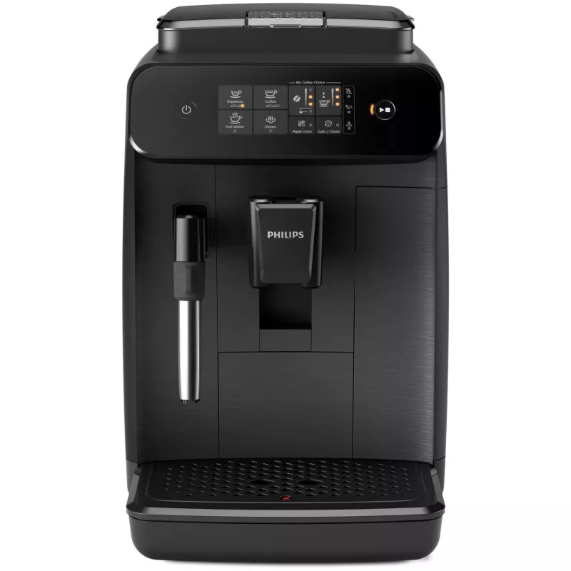 Espressomaschine Philips 800 Serie EP0820/00 — Vollautomat, 1,8-L-Tank, integriertes Keramikmahlwerk 275 g, 15 bar, schwarz