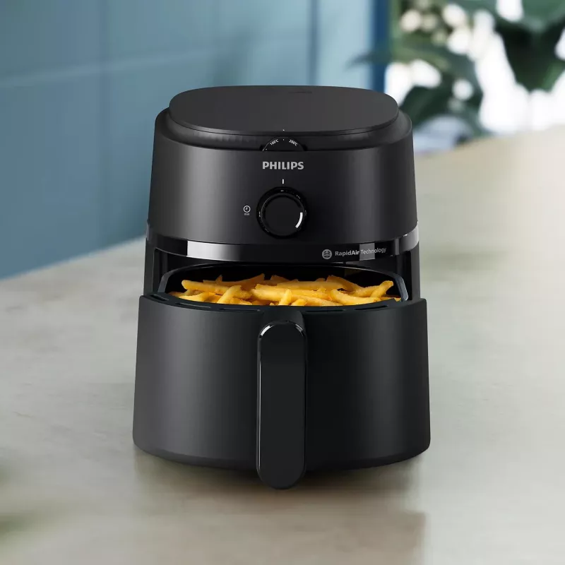 Heißluftfritteuse Philips 1000 Serie NA110/00 3,2 l 1300 W Schwarz