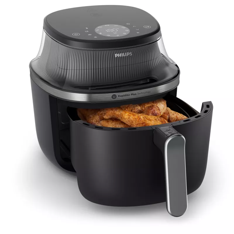 Heißluftfritteuse Philips 3000 Series Ovi XL NA341/00 – RapidAir Plus Tisch-Heißluftfritteuse