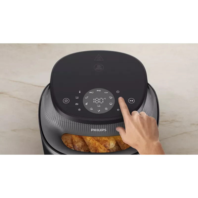 Heißluftfritteuse Philips 3000 Series Ovi XL NA341/00 – RapidAir Plus Tisch-Heißluftfritteuse