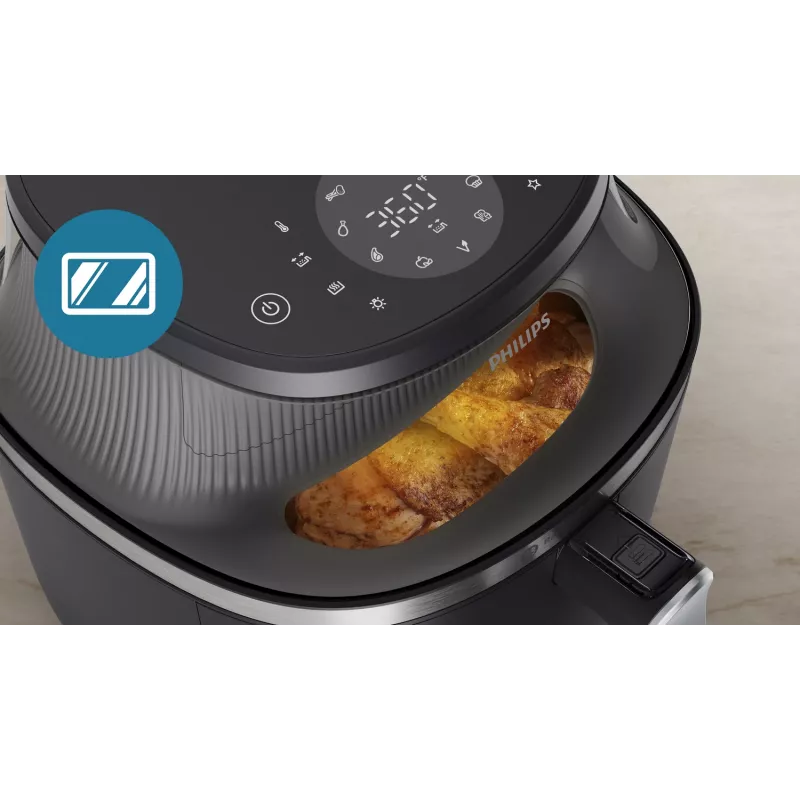 Heißluftfritteuse Philips 3000 Series Ovi XL NA341/00 – RapidAir Plus Tisch-Heißluftfritteuse