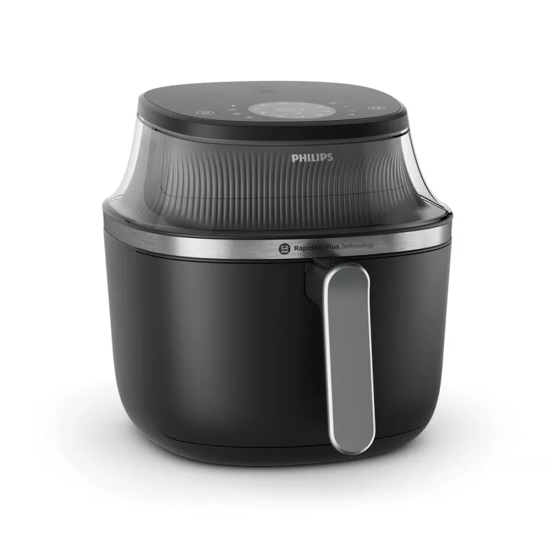 Philips 3000 series NA331/00 Fritteuse Einzel 6,2 L Standgerät 1700 W Heißluftfritteuse Schwarz, Silber