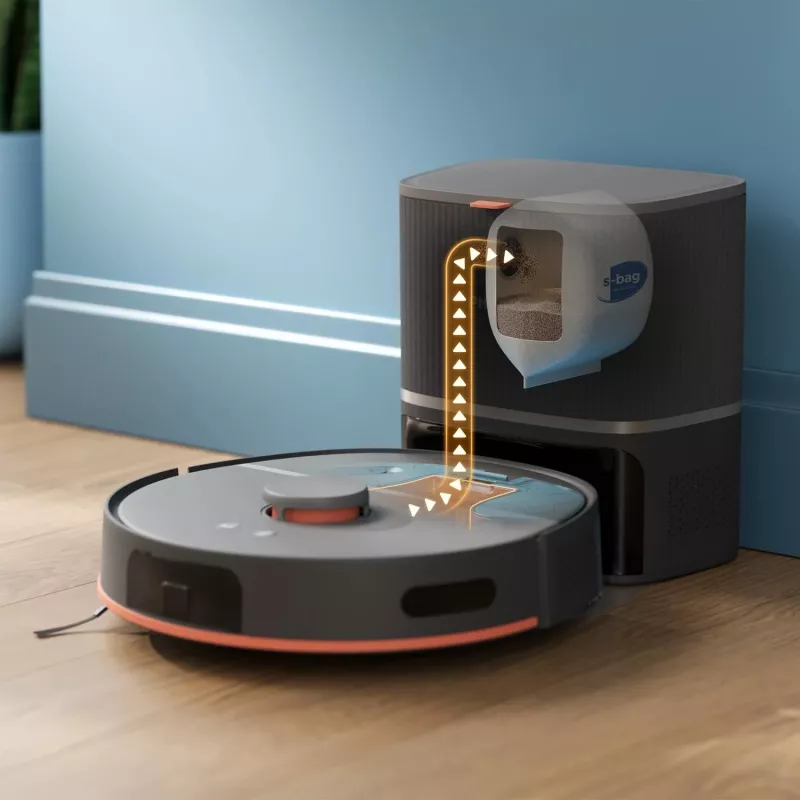 Philips XU5100/10 Roboterstaubsauger, Staubbeutel 0,26 L, Li-Ion 4800 mAh, 200 Min. Laufzeit, 98 mm Höhe