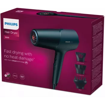 Philips 5000 series BHD512/20 Haartrockner, Blau, Aufhängeöse, 2300 W, 220-240 V