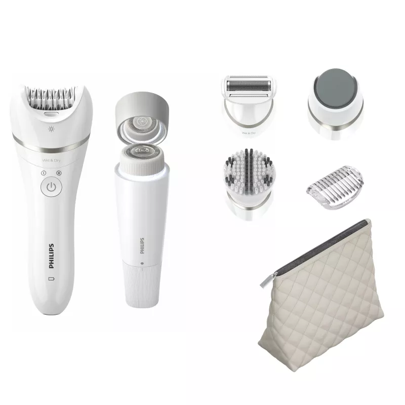 Philips Beauty Set Series 9000 BRE770/92 Ganzkörper 32 Pinzetten