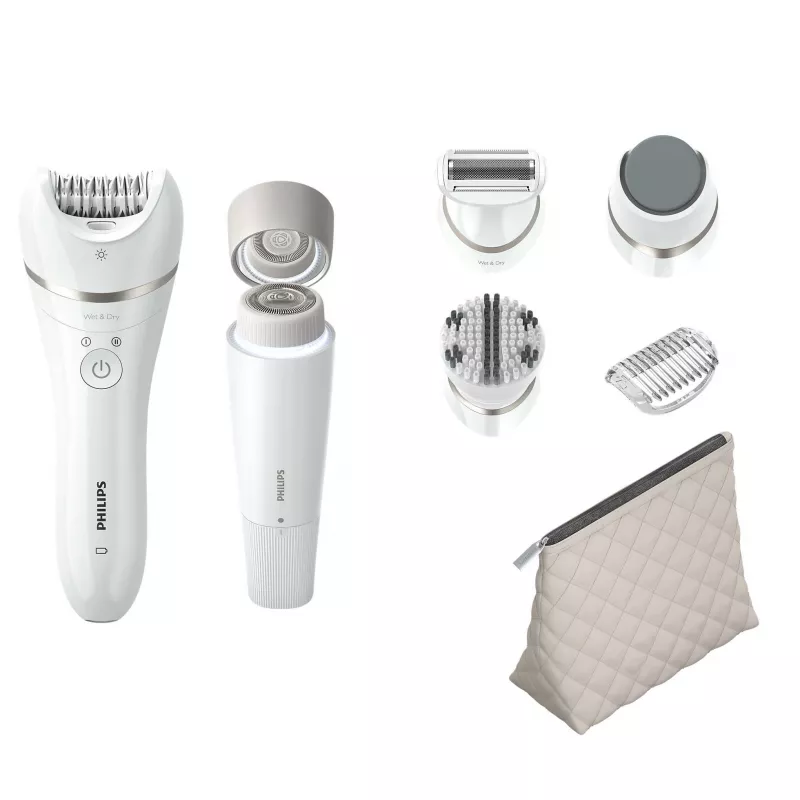 Philips Beauty Set Series 9000 BRE770/92 Ganzkörper 32 Pinzetten