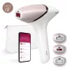 IPL-Haarentfernungsgerät Philips Lumea 9000 Series BRI955/01 — SenseIQ, Akku, Gold/Weiß, ganzes Bein 8,5 Min.