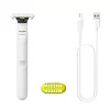 Philips Norelco OneBlade OneBlade QP1924/22 Intimate, integrierter Akku, Nass & Trocken, Weiß