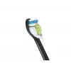 Ersatz-Zahnbürstenköpfe Philips HX6066/88 Optimal White, 6er-Pack, schwarz, 3-Monate-Austauschintervall