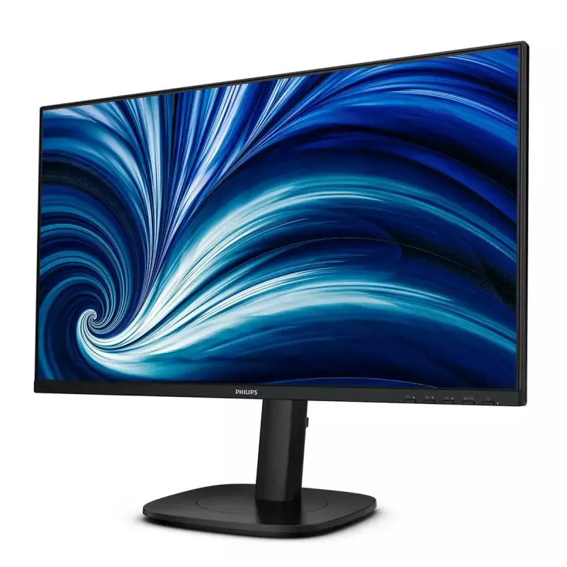 Monitor Philips 24B2U3601 23,8 Zoll (60,5 cm) IPS Quad HD 2560x1440, USB 3.2 Hub, USB-C, Lautsprecher, höhenverstellbar, VESA, Schwarz