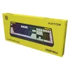 HATOR Icefall Tastatur Gaming USB QWERTY US English Schwarz RGB LED