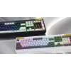 HATOR Icefall Tastatur Gaming USB QWERTY US English Schwarz RGB LED
