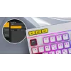HATOR Icefall Tastatur Gaming USB QWERTY US English Schwarz RGB LED