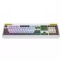 HATOR Icefall Tastatur Gaming USB QWERTY US-Englisch Weiß Full-Size RGB LED