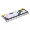 HATOR Icefall Tastatur Gaming USB QWERTY US-Englisch Weiß Full-Size RGB LED